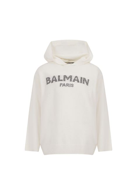 Pull con logo BALMAIN KIDS | BZ9H00 Z3404101GR